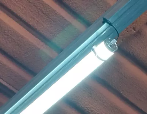 LED-Lichtinstallation